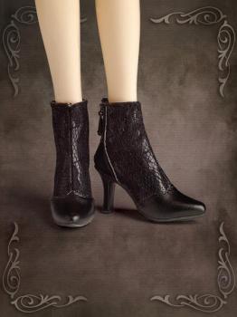Wilde Imagination - Evangeline Ghastly - Midnight Lace Ankle Boots - обувь